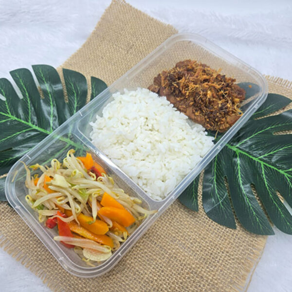Nasi Sayur touge & empal